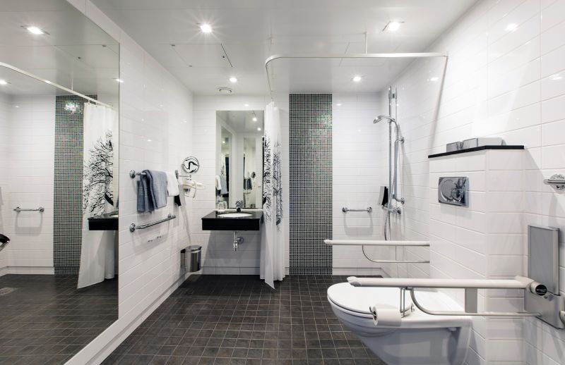 Smart bathroom with integrated lighting